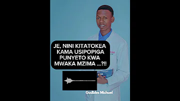 NINI KITATOKEA KAMA USIPOPIGA PUNYETO KWA MWAKA MZIMA Healthy Healthylifestyle Tanzania 