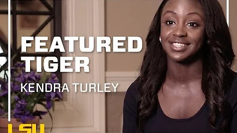 LSU Featured Tiger, Kendra Turley