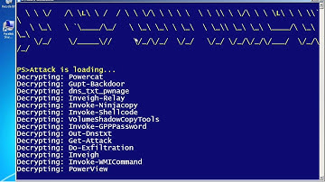 A demo of using PSAttack