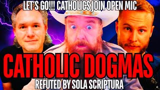 LETS GO!!! Catholics Join Open Mic on Sola Scriptura Debate | Refuting Jimmy Akin & Cameron Riecker
LETS GO!!! Catholics come refute Sola Scriptura if you can! Refuting Jimmy Akin and Cameron Riecker false claims on Sola Scriptura being not being biblical. Is Sola Scriptura true or false? The Roman Catholic Church claims Sola Scriptura is not biblical but they claim it’s the Bible, Traditions, and the Church Magisterium and Popes as their authority. Protestants aka Evangelicals get mocked and slandered often by those of the Roman Catholic Church and those of the Orthodox Church on Sola Scriptura saying where did Jesus Christ teach Sola Scriptura, where did the Apostles teach Sola Scriptura, and where did the early Church Fathers teach Sola Scriptura? The question is does the Bible teach what is called Sola Scriptura? Did Jesus Christ and the Apostles teach Sola Scriptura? Did the early church fathers teach Sola Scriptura? Roman Catholics will be shocked if the are honest.
The Sola Scriptura Dilemma? Are Protestants Doomed? No...Proof Sola Scriptura is Biblical!!! https://youtu.be/WBakA916RlA
Trent Horn & Kelly Powers Discussion/Debate on Sola Scriptura: Is Scripture Alone Biblical? https://www.youtube.com/live/8PqpBxsJJFY?si=rsKAPEf4u4bcDatv
Sola Scriptura vs Catholicism Debate: Answering Your Objections! What Does Sola Scriptura Mean? https://youtu.be/fPXrlbaJTHA?si=y8Qs8w1aQrpIl2WR
Defense of Sola Scriptura Authority https://www.bereanperspective.com/post/quotes-on-sola-scriptura-from-the-scriptures-and-early-church-fathers
The Importance of Sola Scriptura! https://www.bereanperspective.com/post/the-importance-of-sola-scriptura
TO HELP SUPPORT THIS MINISTRY:
Buy Me a Cup of Coffee (donate) https://buymeacoffee.com/kellypowersbpa
PayPal (donate) https://www.paypal.com/cgi-bin/webscr?cmd s-xclick&hosted_button_id=ZYMTV9J5WSP98
Follow on X: https://x.com/KellyPowersBPA
Website: https://www.bereanperspective.com
Contact: bereanperspectiveapologetics@gmail.com
Berean Perspective Apologetics
Kelly Powers (The Sermonator) LETS GO!!! Catholics Join Open Mic on Sola Scriptura Debate | Refuting Jimmy Akin & Cameron Riecker