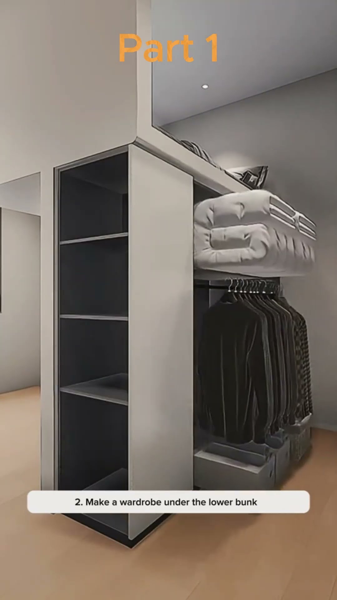 Small Bedroom For 2 Kids P1 reels shorts reels viralreels decor Small Bedroom For 2 Kids P1 reels shorts reels viralreels decor
