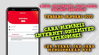 Cara Memunculkan Paket Ekstra Unlimited Telkomsel