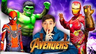 Avengers Kids Vs Thanos - Funny Kids Video