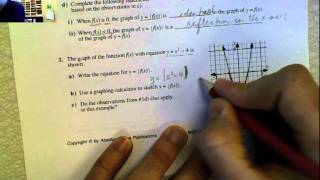 3   Transformations of Absolute Value Fns