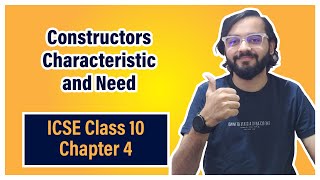 Constructors - Part 1 | ICSE Class 10 | Arth Vahaluwala