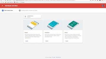 Cara Membuat ID Banner, interistial, dan video reward di admob.
