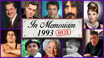 In Memoriam 1993: Beroemde gezichten die we in 1993 verloren rev2