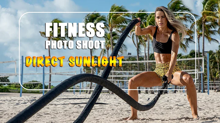 MODEL BEACH SHOOT - Fitness shoot with Valentina L...