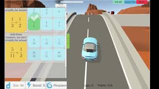 Math Mini-Game - Fraction Addition and Subtraction screenshot 3