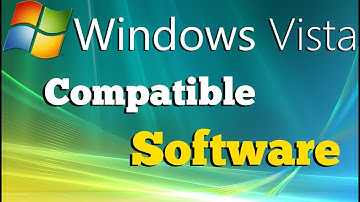 Last versions of software for Windows Vista: a list (Using Vista in 2018)
