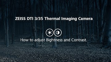 ZEISS DTI 3/35: How to adjust Bightness and Contrast.