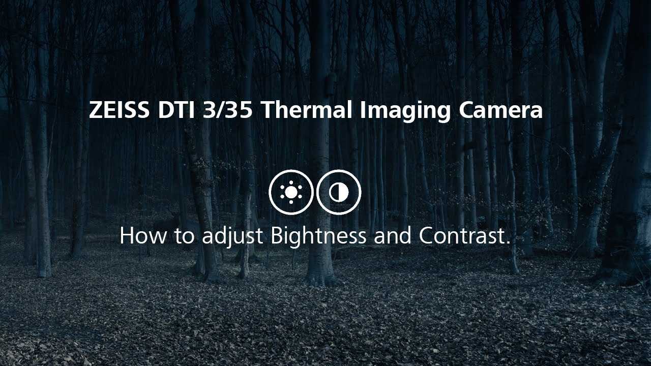 ZEISS DTI 3/35: How to adjust Bightness and Contrast.