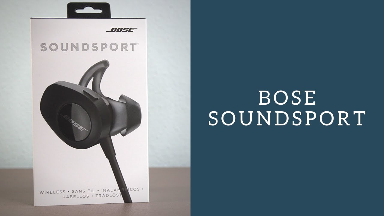 Auriculares Deportivos Bose SoundSport Azul - Auriculares sport bluetooth -  Los mejores precios