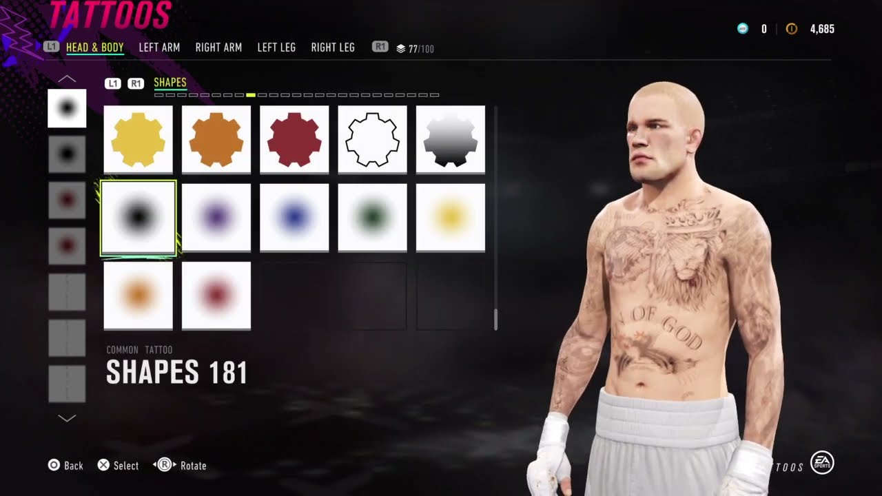 Justin Bieber UFC 4 CAF Tutorial 