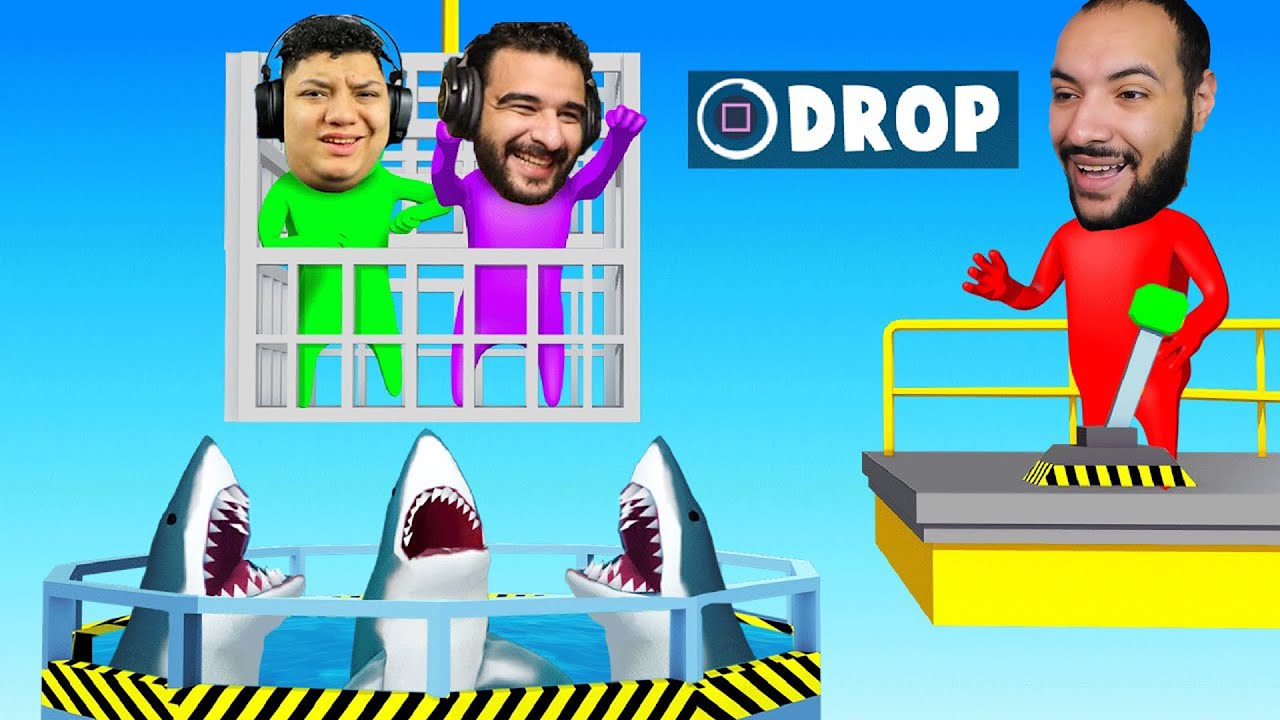 جانج بيستس الكل تعاون ضدي ولكن النهاية كانت غير متوقعة ( عودة الثلاثي المضحك ) | Gang Beasts