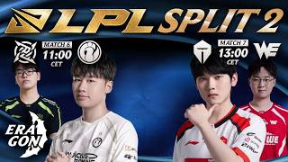 🔴 LPL ENGLISH 2026 리그 오브 레전드 프로리그 | NIP vs iG | TES vs WE 🔴