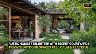 Why Every Rustic Home Needs a Secret Courtyard Garden for Total Privacy screenshot 3