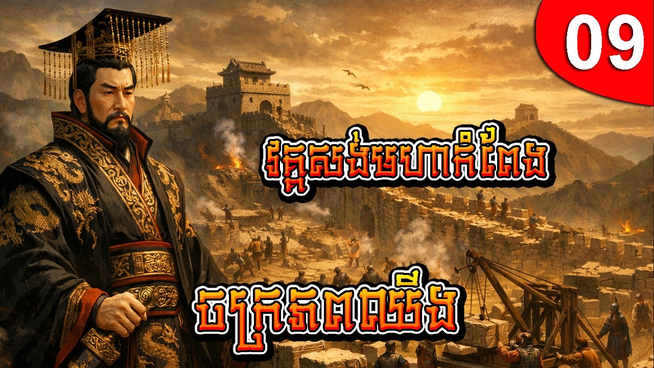 ចក្រភពឈីង វគ្គសង់មហាកំពែង ep 09 រឿងចិន រឿងភាគចិន រឿងភាគចិននិយាយខ្មែរ Chinese Drama Full HD 1080p