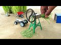 Diy tractor chaff cutter machine science project  keepvilla