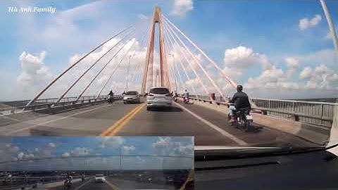 Cầu Rạch Miễu Nối Hai Bờ Tiền Giang Bến Tre | Bolero Hương Tình Bến Tre cực hay | Hà Anh Family #100