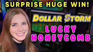 Surprise HUGE Win! Lucky Honeycomb Slot Machine! screenshot 4