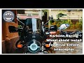 Carbon Racing Wheel Shield Install For Royal Enfield Interceptor.