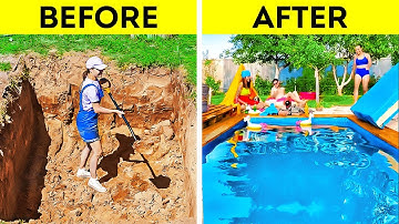 Cheap Pool Made Of Pallets And DIY Fantastic Backyard Furniture