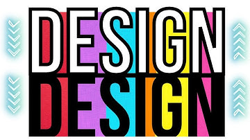 How To Create Multi Colour Text Effect, Typography Colourful Text Hacks In CANVA Learn Step By Step