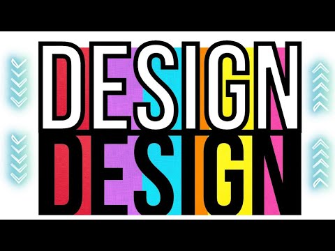 How To Create Multi Colour Text Effect, Typography Colourful Text Hacks In CANVA Learn Step By Step