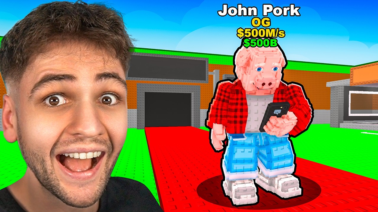 Αγόρασα JOHN PORK OG από το ΙΝΤΕΡΝΕΤ για το STEAL A BRAINROT ROBLOX