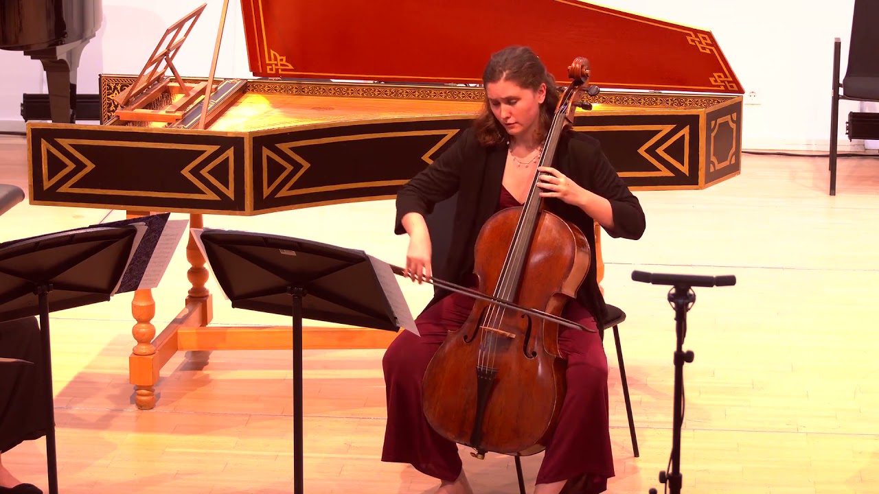 dall'Abaco, Capriccio No. 1 in C Minor // Baroque Cello