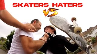 NEW - SKATERS vs HATERS | Angry People vs. Skaters Compilation -2023.