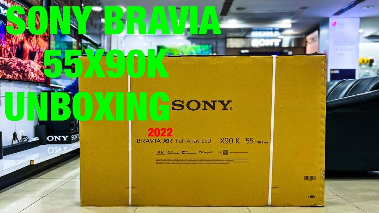 Sony Bravia 55" X90K Tv