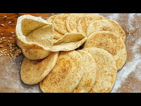 البطبوط او المخمار المغربي بالقمح الكامل مهويين وخفاف كالقطن #مخامر #بطبوط_ناجح #بطبوط_مغربي