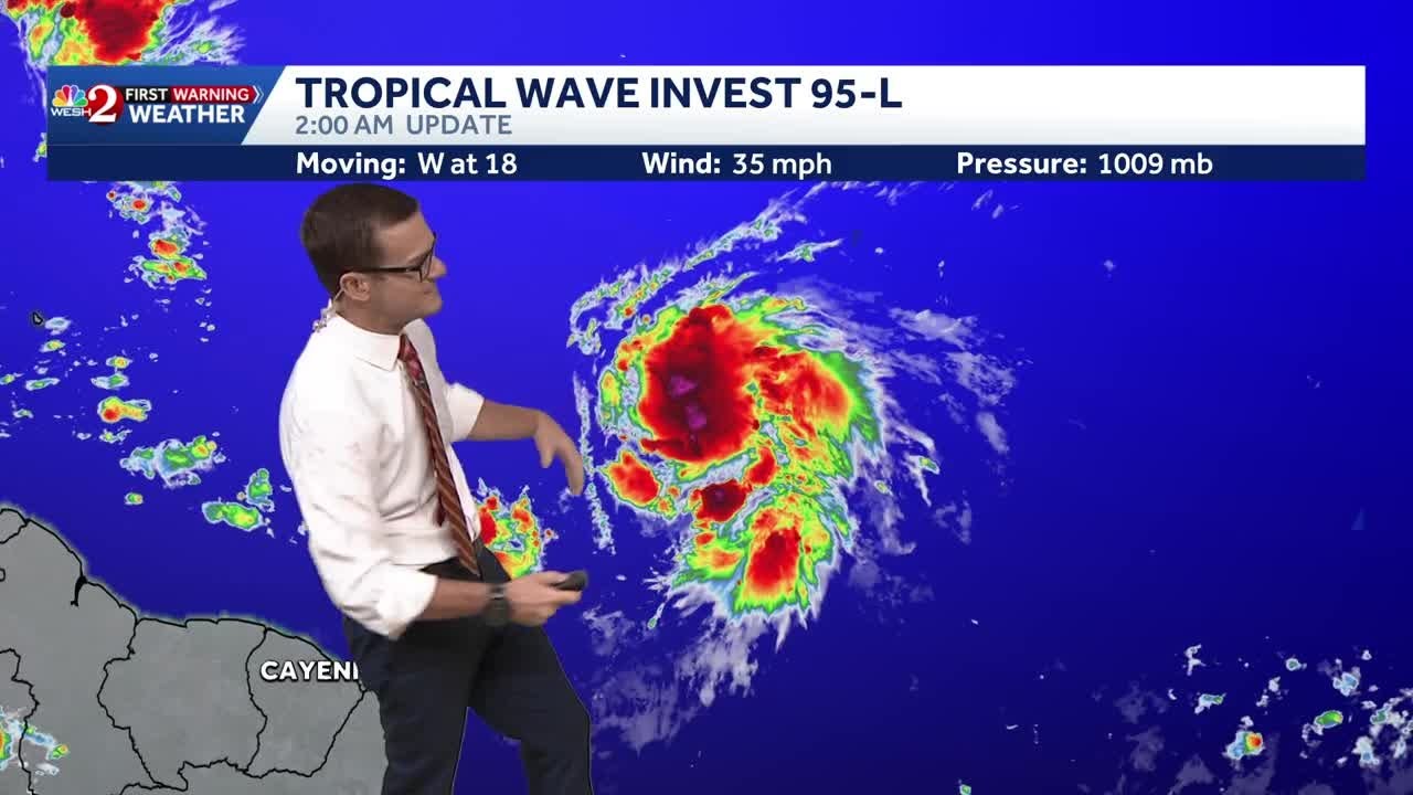 Tropical depression expected to form as Invest 95-L continues to ...