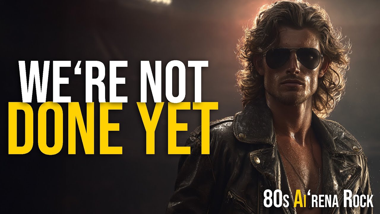 We’re Not Done Yet ★★★ 80s Arena Rock Triumph Anthem of Strength, Resilience & Comeback