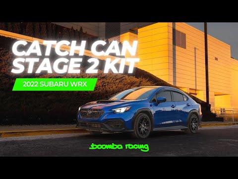 22+ WRX Stage 2 Catch Can Kit Install - Boomba Racing @BoombaRacing