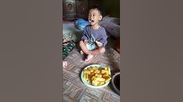 singkong goreng sambal kecap