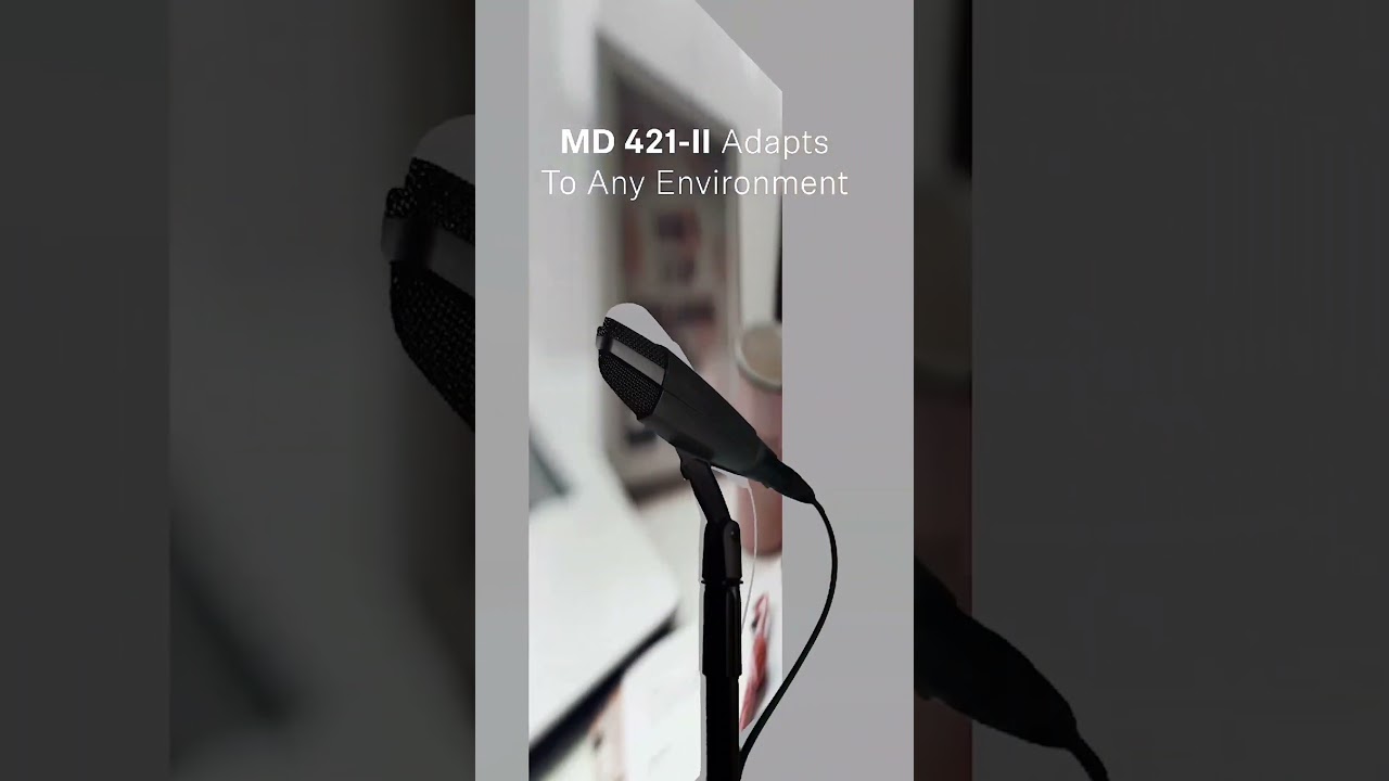 Own your sound this summer. Get the MD 421-II! 