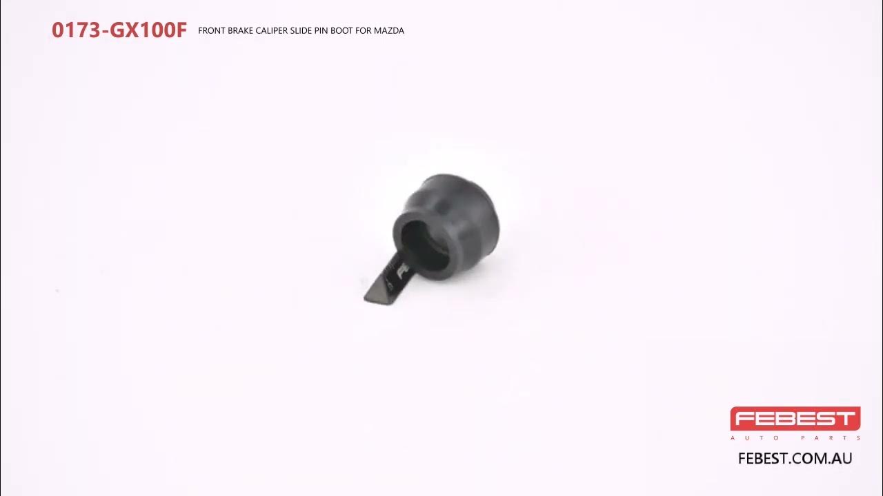 0173GX100F FRONT BRAKE CALIPER SLIDE PIN BOOT FOR MAZDA YouTube