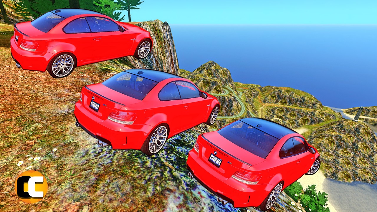 Extreme GTA 4 Cliff Drop Crashes Mega Compilation