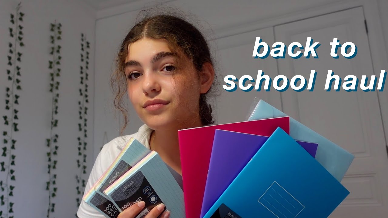 BACK TO SCHOOL HAUL 📚| Maya Leila