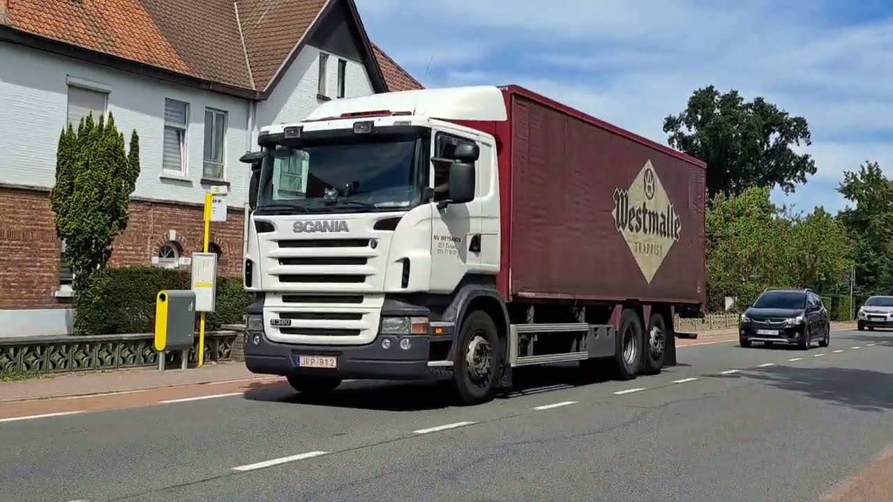 Mercedes-Benz Antos 1827 & Scania R380 - Weynants