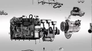 Jaguar 2.0-liter turbo engine animation Jaguar Model Animation Test