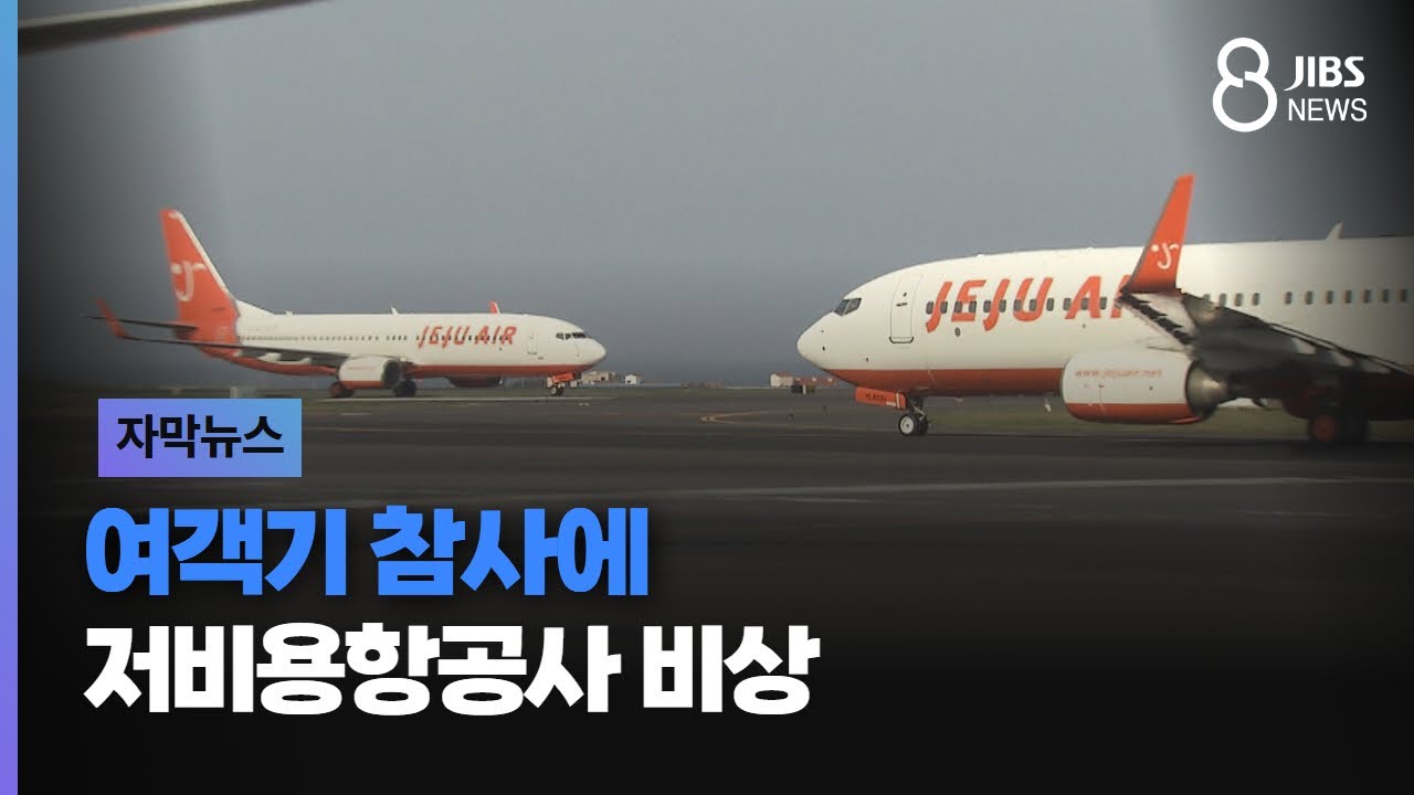 [자막뉴스] 여객기 참사에 저비용항공사 비상 /JIBS/제주/2025.01.08