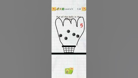 Draw 2 save daily challenge may 18 level 2 #shorts #draw2save #gameplay #basket