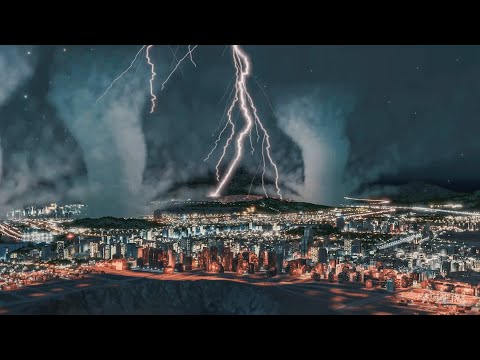 Видео: Увеличил Катастрофы в 10 Раз С Помощью Мода в Cities Skylines Natural Disasters DLC
