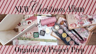 Christmas Album Project Prep Set Up + Organization for this Album Series