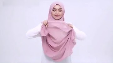 Tudung Instant Double Loop Kain Jersey