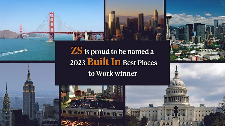 ZS named No. 1 Best Large Place to Work in the U.S. by Built In